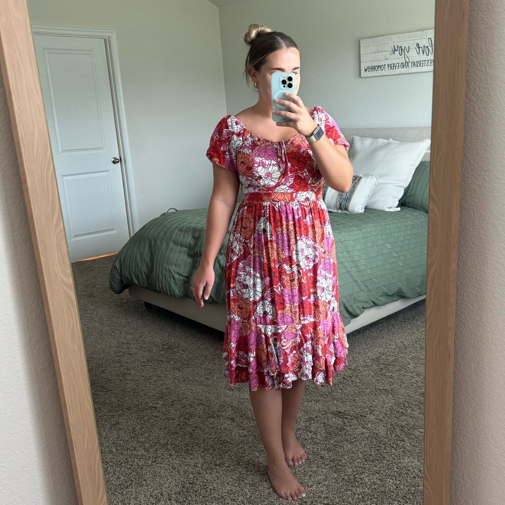 Floral Midi Dress